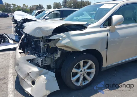 2011 Lexus Rx 350 350 из США, поврежденный, VIN 2T2ZK1BA3BC047685